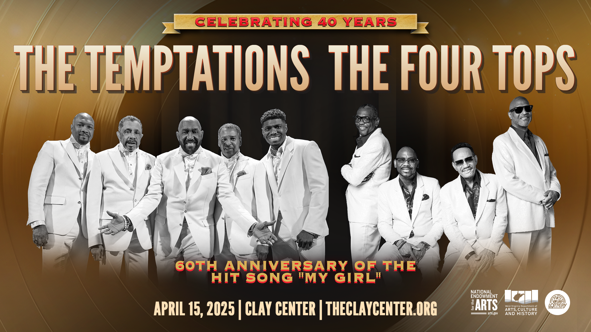 The Temptations and The Four Tops: A Legendary Night of Motown